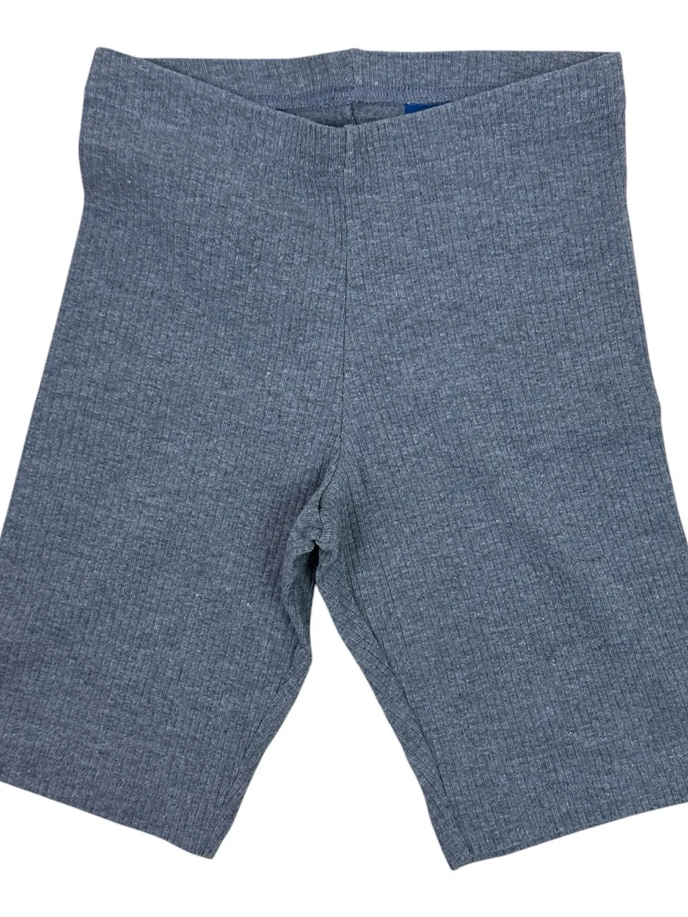 Old Navy Kids Ribbed Bike Shorts - Heather Gray